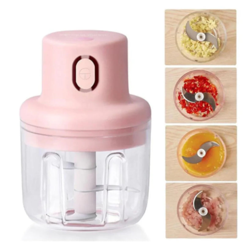 Mini Processador e Triturador de Alimentos