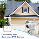 Câmera Externa Ip Prova D'água Infravermelho Externa Wifi Hd