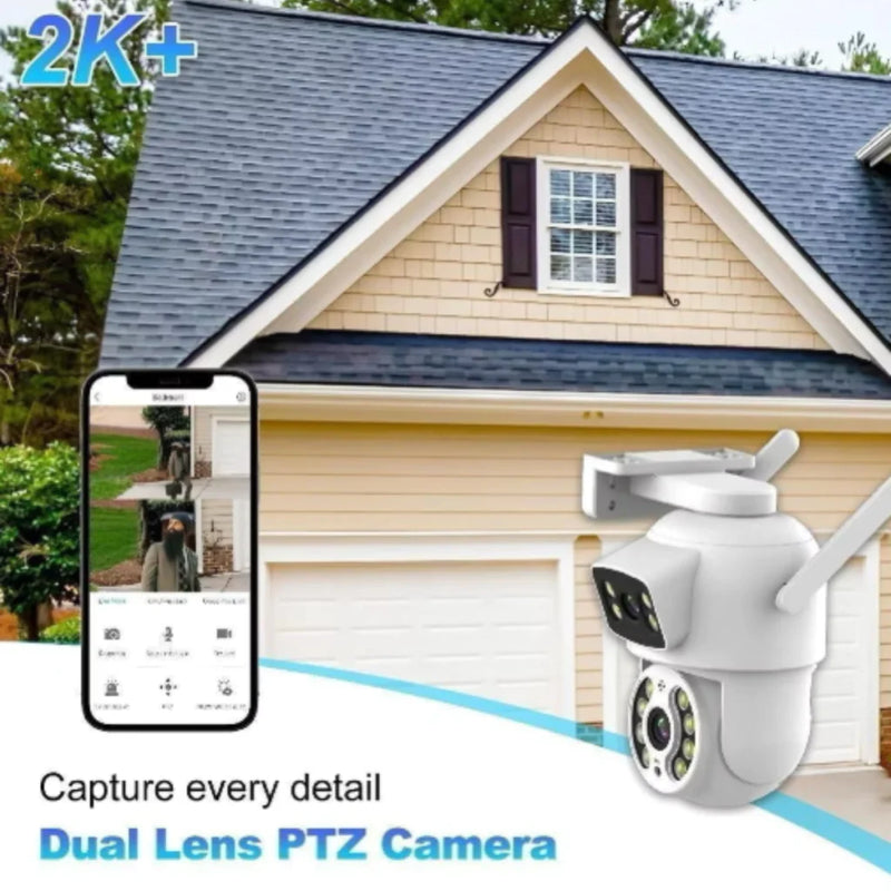 Câmera Externa Ip Prova D'água Infravermelho Externa Wifi Hd