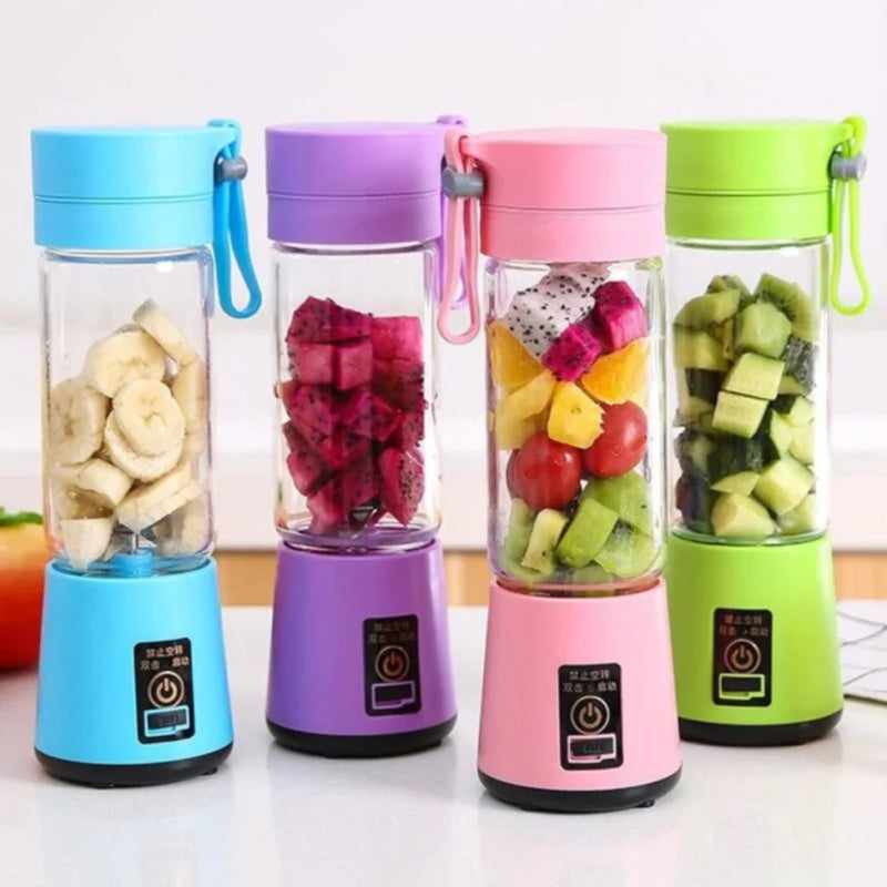 Liquidificador Mixer Juice Garrafa Portátil Recarregável