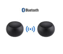 Caixinha De Som Bolinha Bluetooth Tws Metal