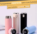 Garrafa Térmica Led Display Aço Inox Com Termômetro