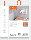 Carregador Duas Entradas Tipo C e USB