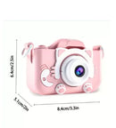 Máquina Fotográfica Infantil Digital Vídeos Hd Fotos Jogos Cor