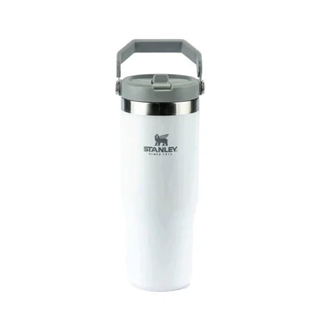 Garrafa Tumbler térmica com tampa e alça 900ml Aço inox