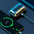 Fone de Ouvido m30 Bluetooth 5.0 Display LCD Sem Fio – Cor Preto