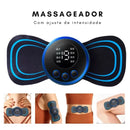 Massageador Elétrico Cervical Eletroterapia Ems Pescoço Perna Lombar Abdome