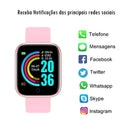 Relogio Inteligente Smartwatch D20 Bluetooth para IOS e Android